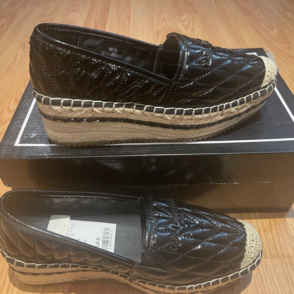 Karl Lagerfeld Paris Desta Logo Platform